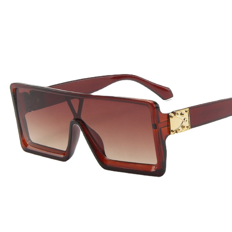Wholesale PC Large Frame Square Sunglasses
